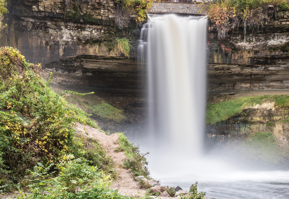 Minnehaha Falls.